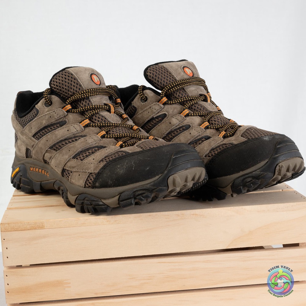 🌟 Merrell Moab 2 Ventilator Hiking Shoes Suede Men's Size 9W 😎